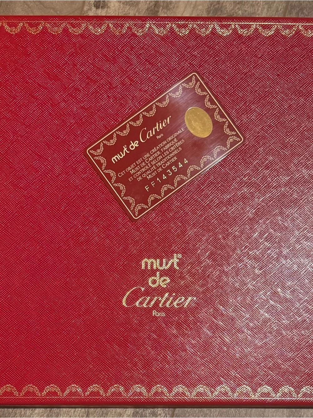 Must de Cartier Silk Scarf